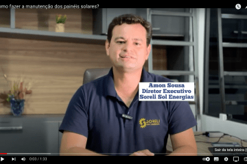 Amon Mendes responde: como fazer a manutenção dos painéis solares?